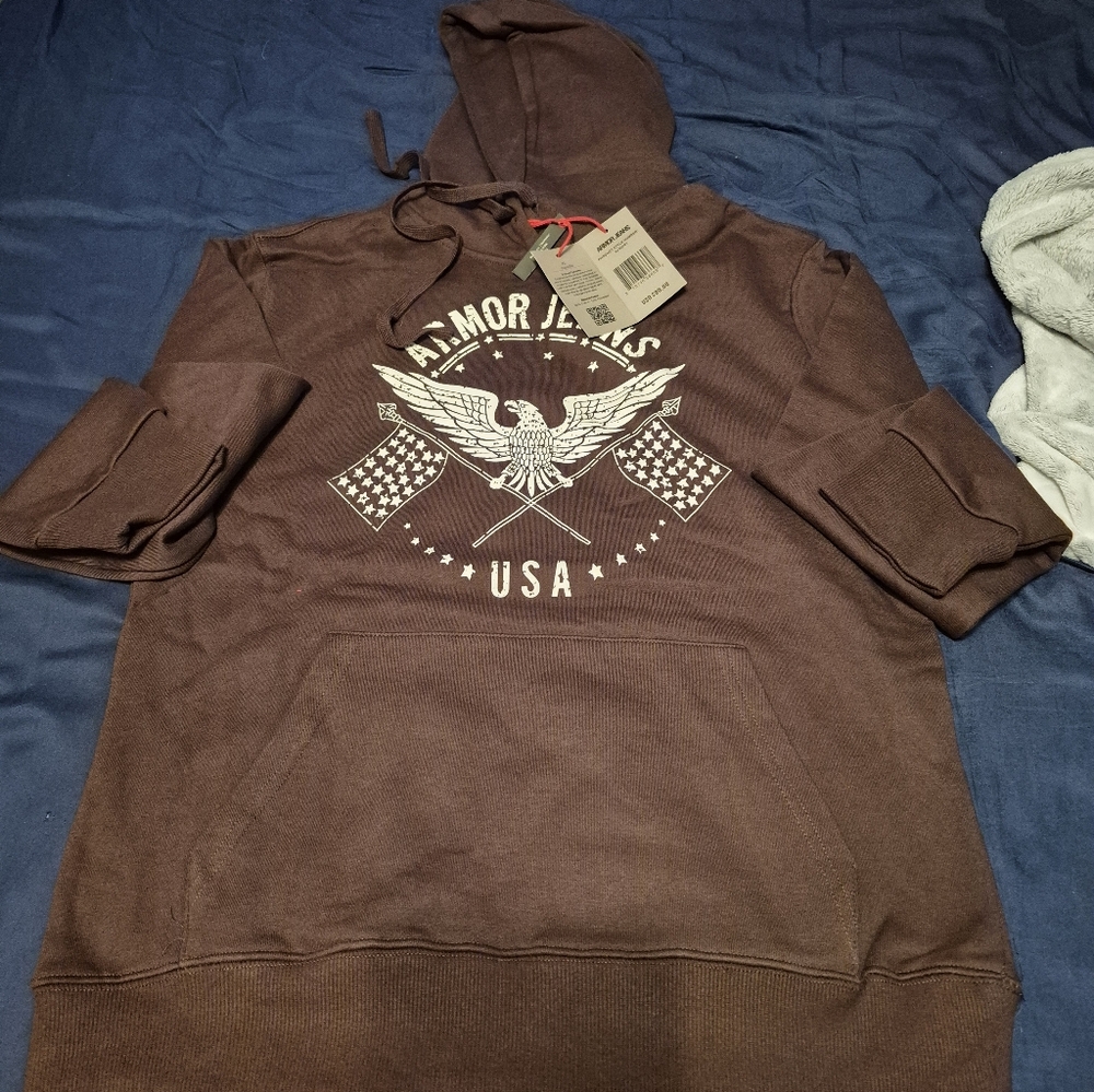 Armor Jeans Brown Hoodie